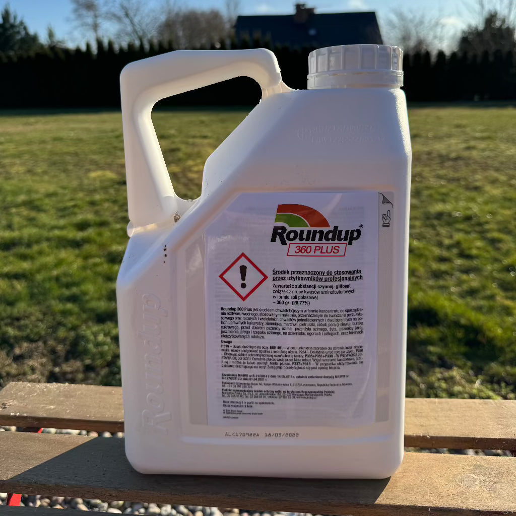 Roundup 360 Plus Glyphosate Herbicide 5L - Friend of Gardeners