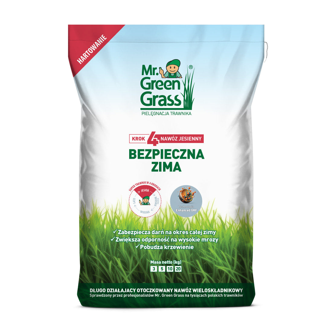 Autumn Lawn Fertilizer For A Safe Winter - 10 kg - Friend of Gardeners