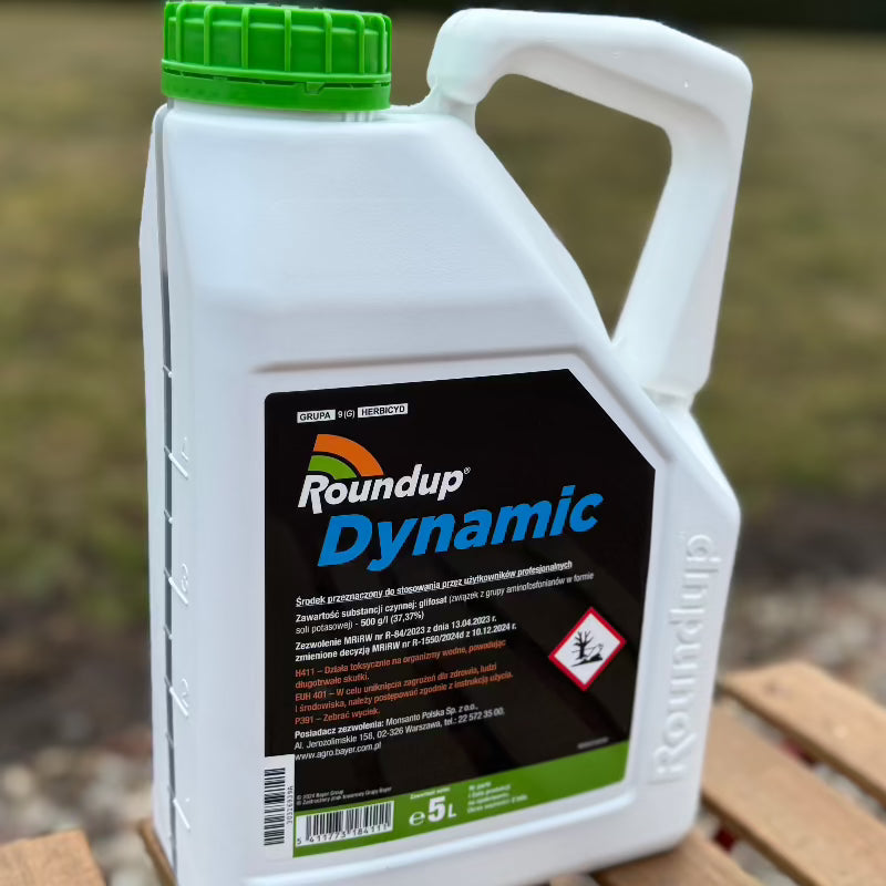 Roundup Dynamic 500 Glyphosate Herbicide 5L - Friend of Gardeners