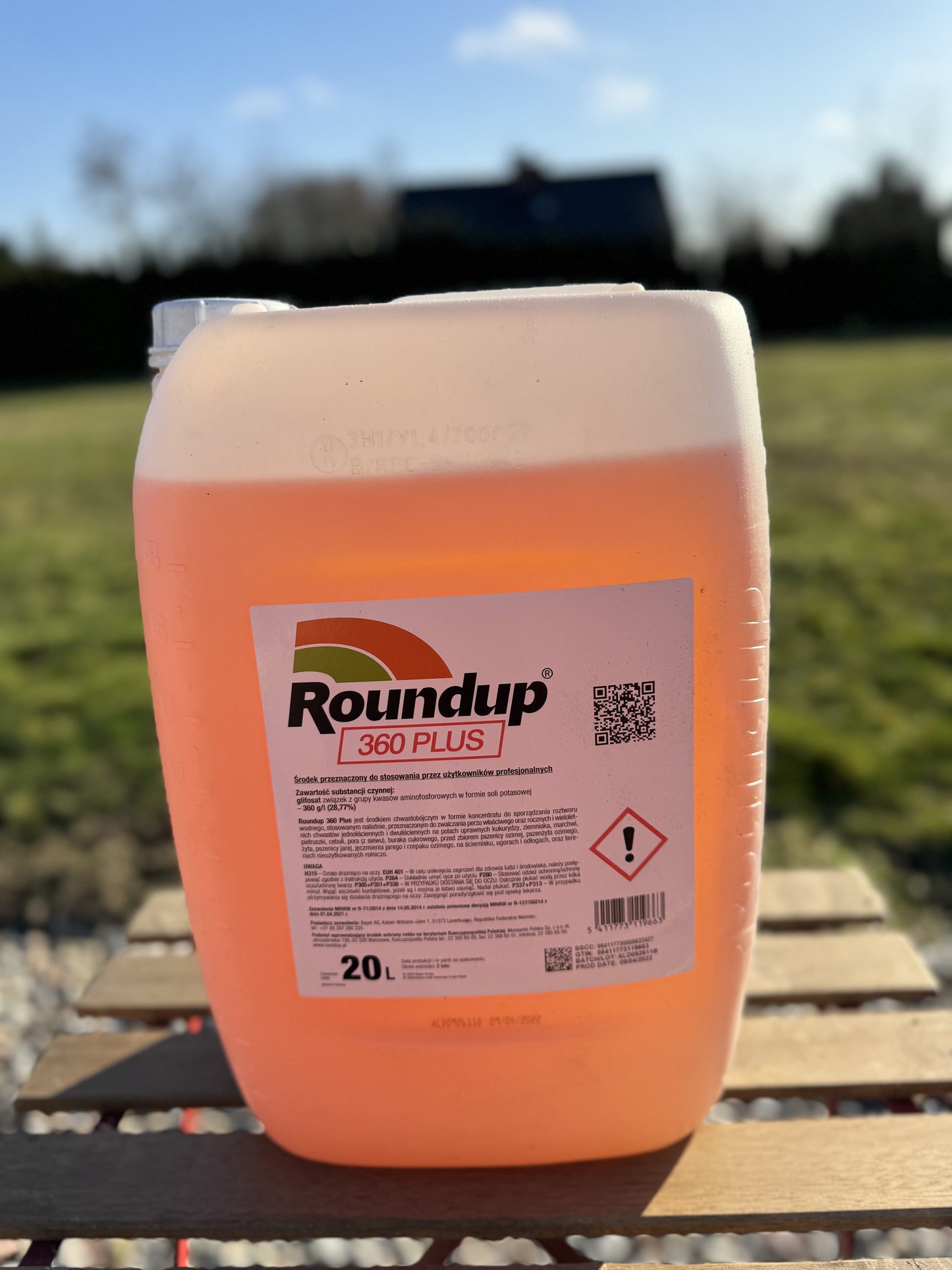 Roundup 360 Plus Glyphosat Herbicid 20L