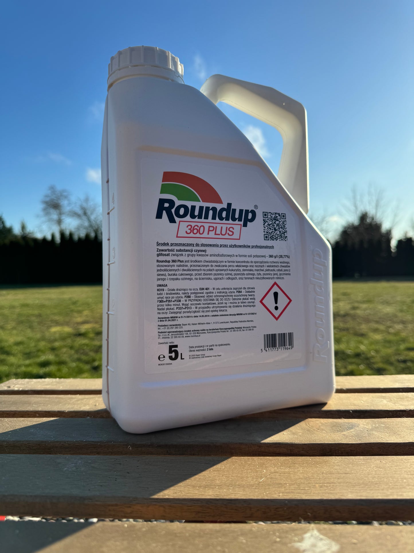 Herbicide Roundup 360 Plus Glyphosate 5L 