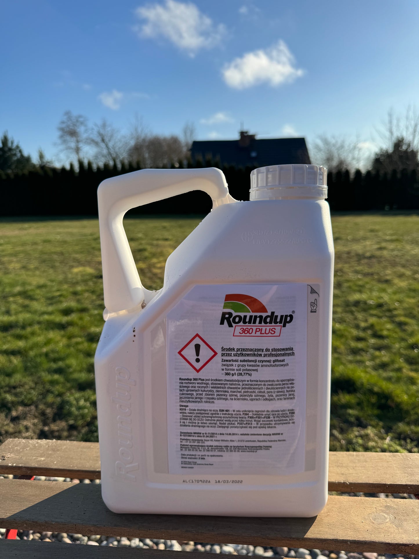 Roundup 360 Plus glyfosaatherbicide 5L