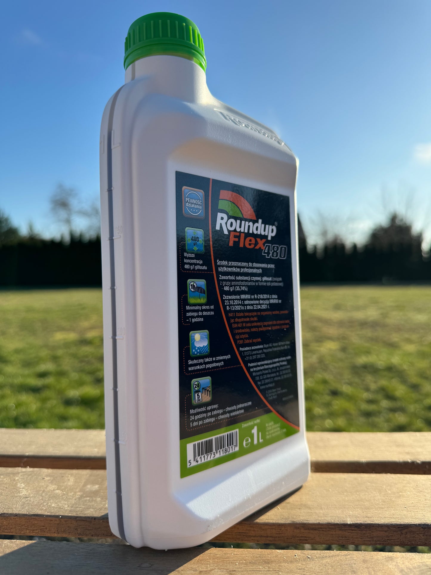 Herbicide Roundup Flex 480 Glyphosate 1L 