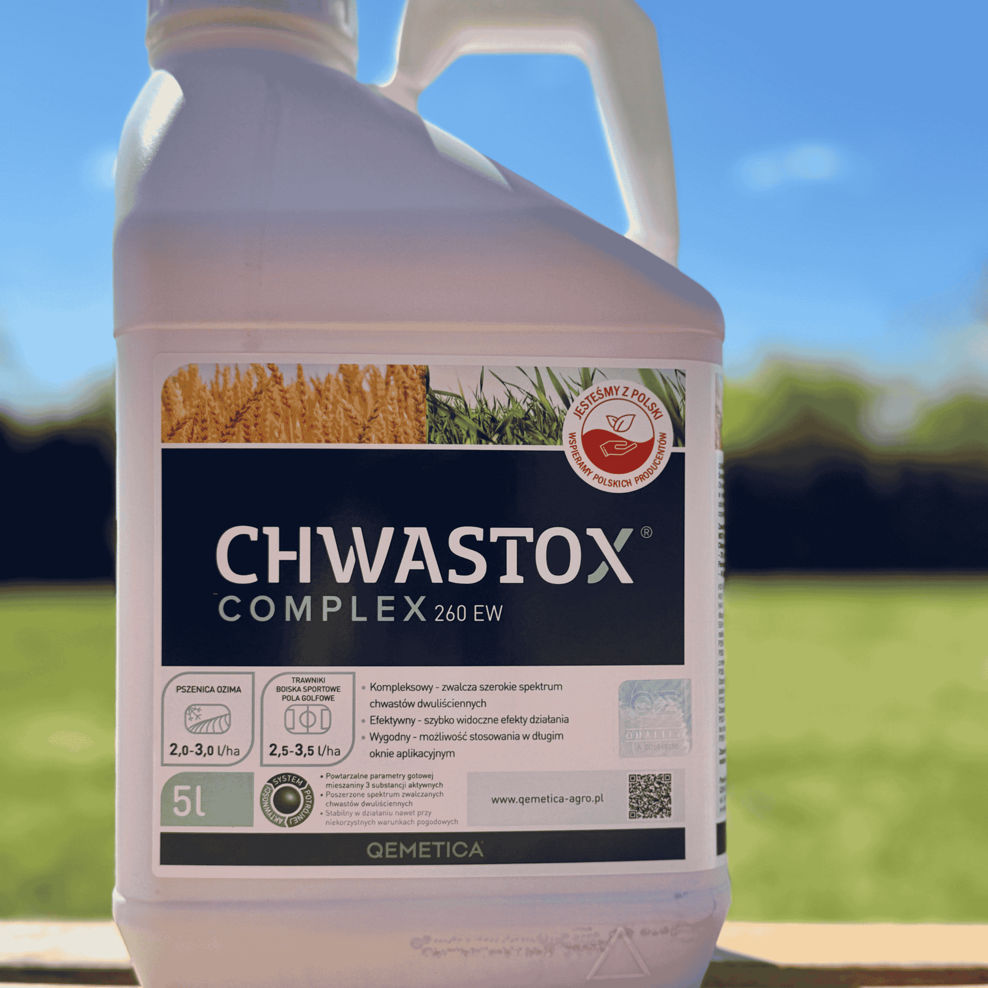 Chwastox Complex 260EW 5L Herbicide - Friend of Gardeners  