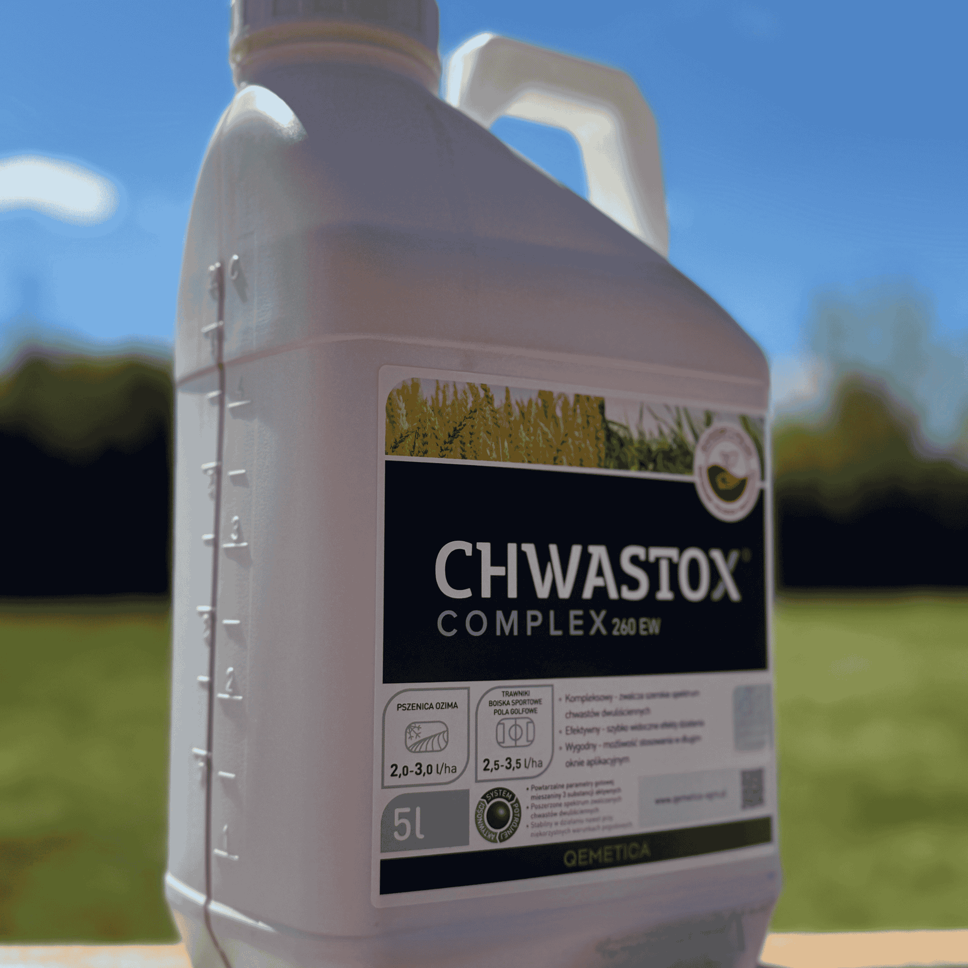 Chwastox Complex 260EW 5L Herbicide - Friend of Gardeners  