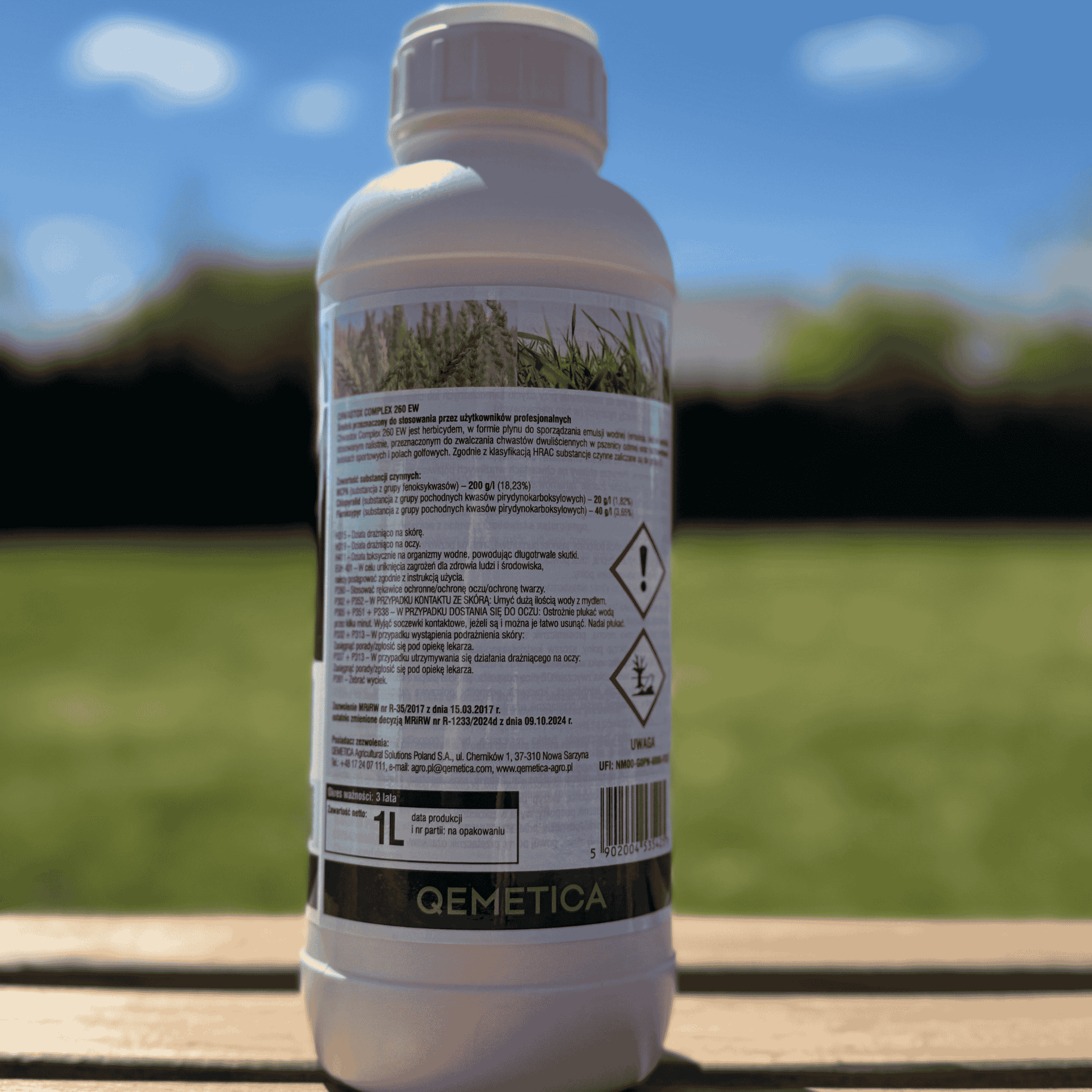 Chwastox Complex 260EW 1L Herbicide - Friend of Gardeners  