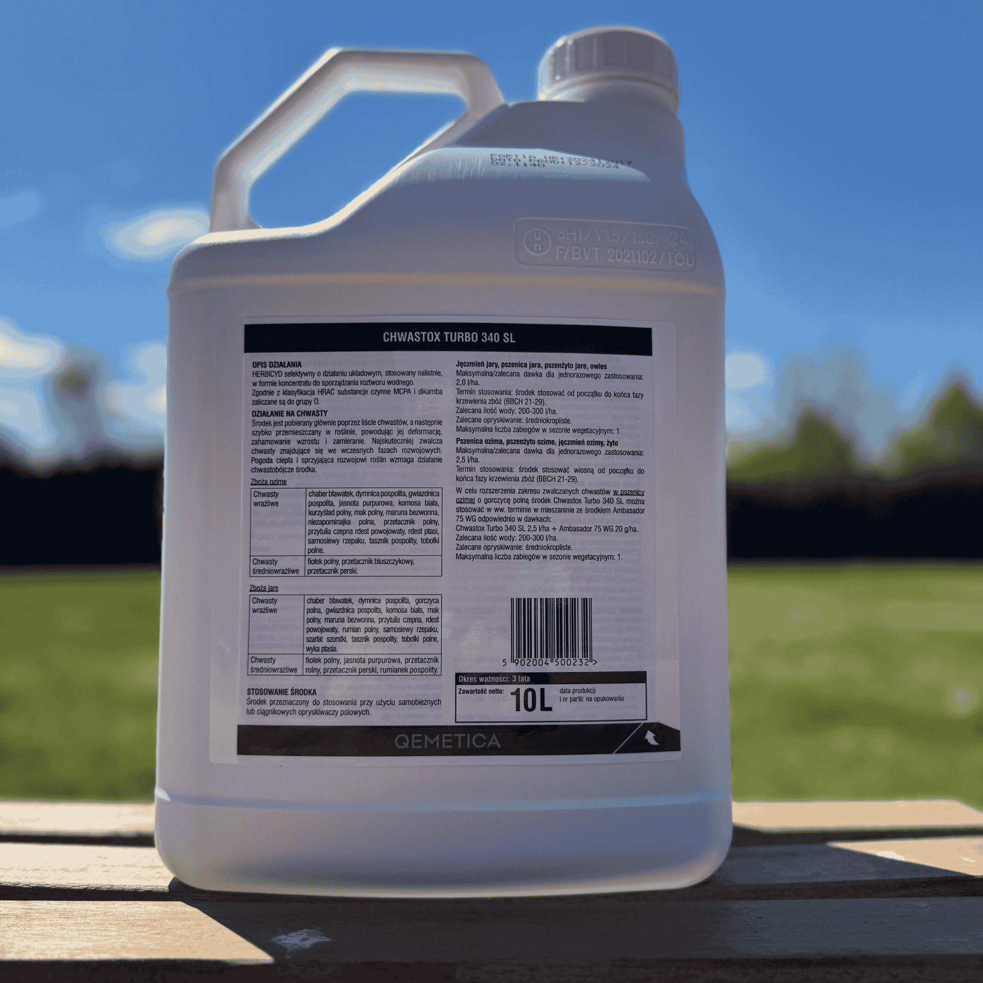 Chwastox Turbo 340SL 10L Herbicide - Friend of Gardeners  