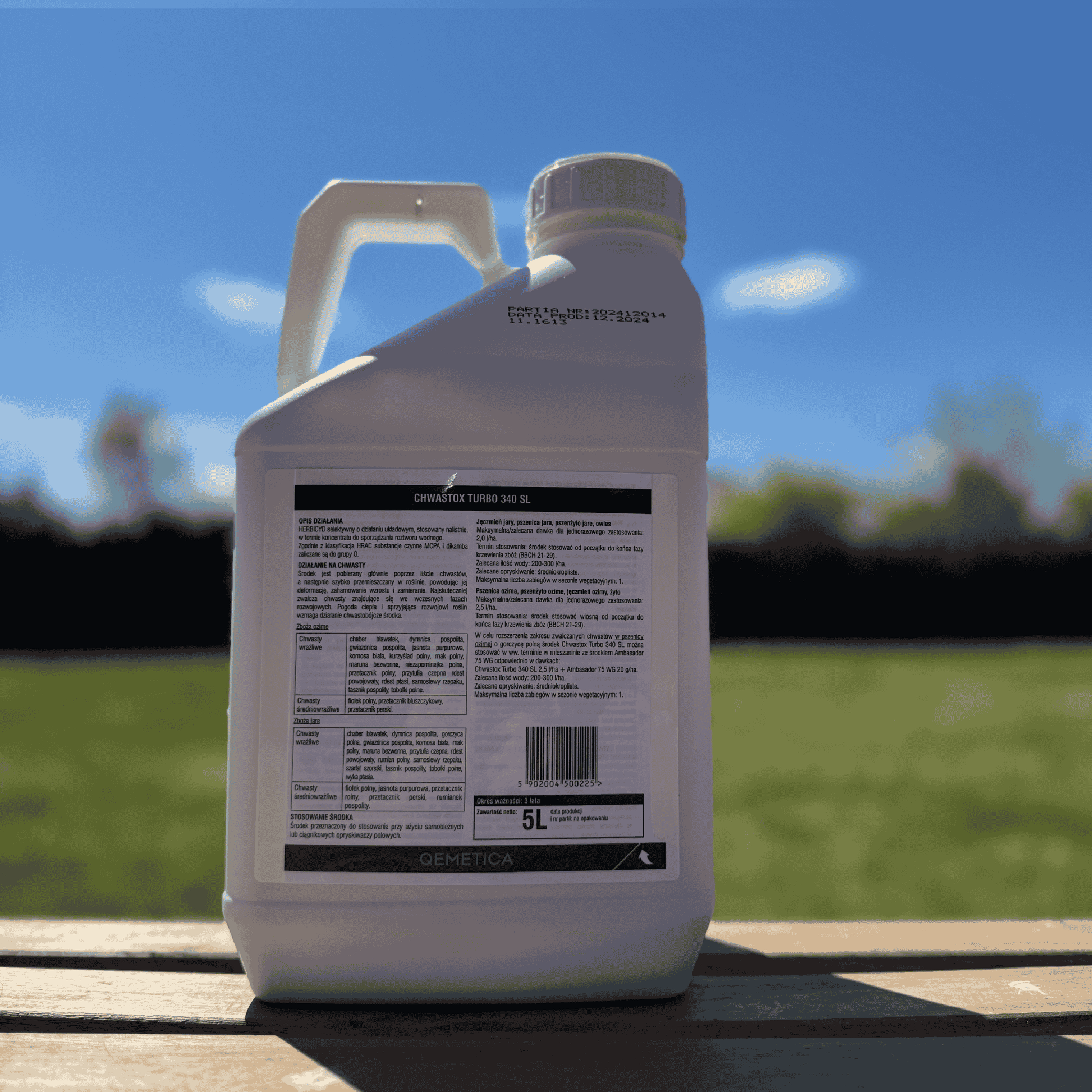 Chwastox Turbo 340SL 5L Herbicide - Friend of Gardeners  