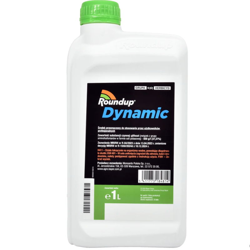 dynap herbicide Roundup Dynamic 500 Glyphosate Herbicide 1L