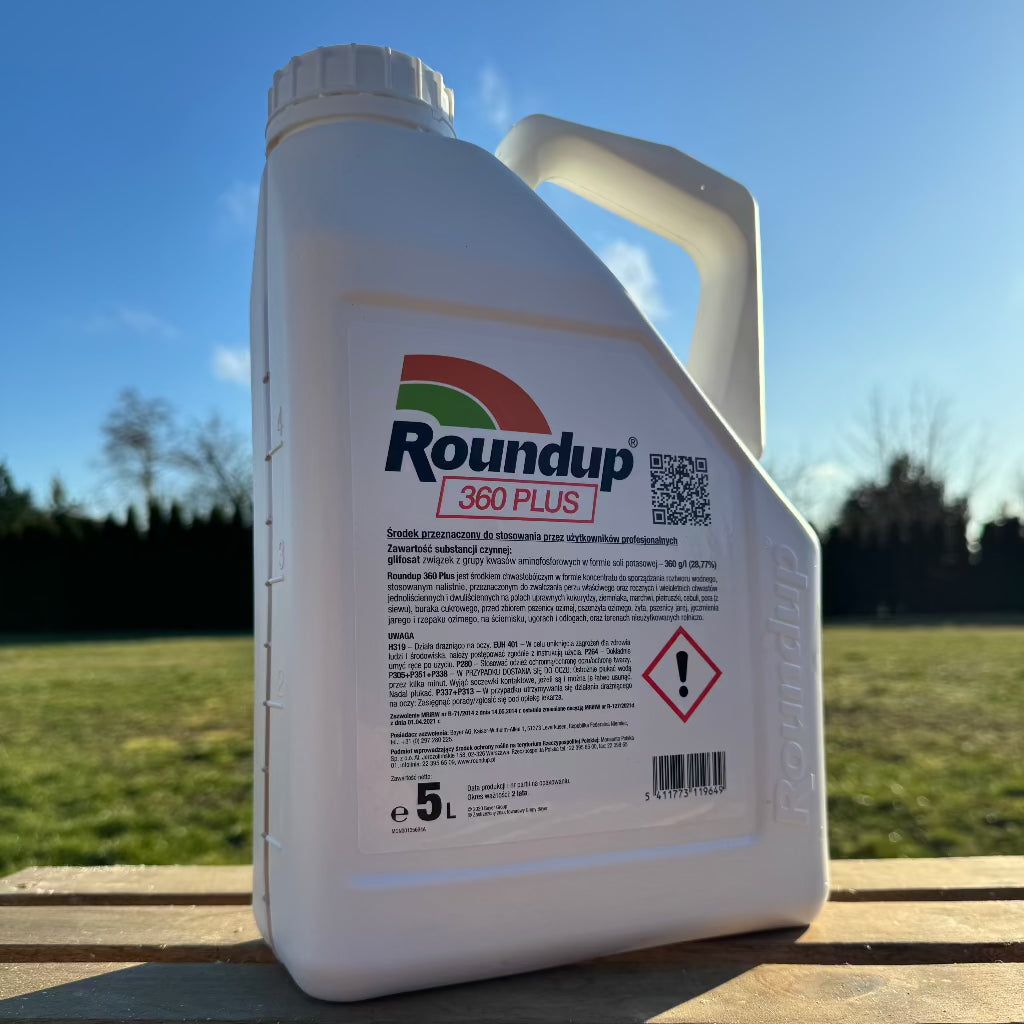 Roundup 360 Plus 5L Glyfosaat Herbicide – Friend of Gardeners