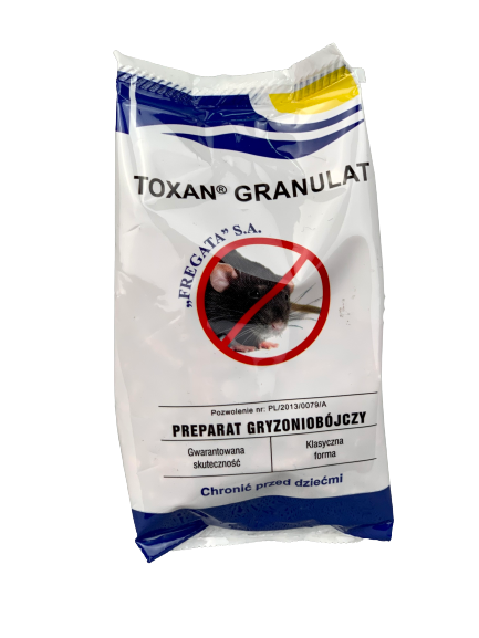 Toxan - granulated poison for mice and rats - 1kg - Friend of Gardeners 